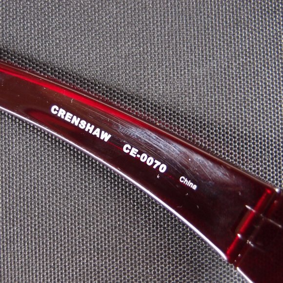 OPTIC NERVE "CRENSHAW" WRAP STYLE UNISEX NON POLAR SUNGLASSES - Picture 7 of 8